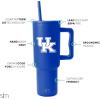 imageSimple Modern Officially Licensed Michigan Wolverines Collegiate University 40oz Tumbler with Handle and Straw Lid  NCAA Football Gifts for Men Women  Trek Collection  University of MichiganKentucky Wildcats