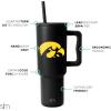 imageSimple Modern Officially Licensed Michigan Wolverines Collegiate University 40oz Tumbler with Handle and Straw Lid  NCAA Football Gifts for Men Women  Trek Collection  University of MichiganIowa Hawkeyes