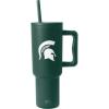 imageSimple Modern Officially Licensed Michigan Wolverines Collegiate University 40oz Tumbler with Handle and Straw Lid  NCAA Football Gifts for Men Women  Trek Collection  University of MichiganMichigan State Spartans