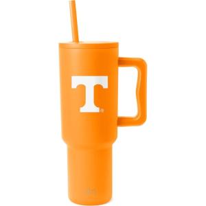 imageSimple Modern Officially Licensed Michigan Wolverines Collegiate University 40oz Tumbler with Handle and Straw Lid  NCAA Football Gifts for Men Women  Trek Collection  University of MichiganTennessee Volunteers