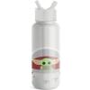 imageSimple Modern Star Wars Baby Yoda Water Bottle with Straw Lid Vacuum Insulated Stainless Steel Metal Thermos  Gifts for Women Men Reusable Leak Proof Flask  Summit Collection  32oz The ChildStar Wars The Child