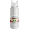 imageSimple Modern Star Wars Baby Yoda Water Bottle with Straw Lid Vacuum Insulated Stainless Steel Metal Thermos  Gifts for Women Men Reusable Leak Proof Flask  Summit Collection  32oz The ChildStar Wars The Child