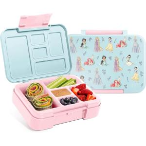 imageSimple Modern Disney Bento Lunch Box for Kids  BPA Free Leakproof Dishwasher Safe  Lunch Container for Girls Toddlers  Porter Collection  5 Compartments  Princess Royal BeautyDisney Princess Royal Beauty