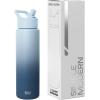image:imageSimple Modern Water Bottle with Straw Lid  Vacuum Insulated Stainless Steel Metal  Reusable Leak Proof BPAFree Cup for School  Summit Collection  22oz ButtercupOmbre Stormy Skies