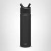 image:imageSimple Modern Water Bottle with Straw Lid  Vacuum Insulated Stainless Steel Metal  Reusable Leak Proof BPAFree Cup for School  Summit Collection  22oz Buttercup Midnight Black