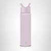 image:imageSimple Modern Water Bottle with Straw Lid  Vacuum Insulated Stainless Steel Metal  Reusable Leak Proof BPAFree Cup for School  Summit Collection  22oz ButtercupLavender Mist