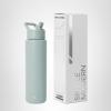 image:imageSimple Modern Water Bottle with Straw Lid  Vacuum Insulated Stainless Steel Metal  Reusable Leak Proof BPAFree Cup for School  Summit Collection  22oz ButtercupSea Glass Sage
