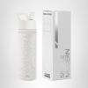 image:imageSimple Modern Water Bottle with Straw Lid  Vacuum Insulated Stainless Steel Metal  Reusable Leak Proof BPAFree Cup for School  Summit Collection  22oz ButtercupPattern Cream Leopard