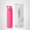 image:imageSimple Modern Water Bottle with Straw Lid  Vacuum Insulated Stainless Steel Metal  Reusable Leak Proof BPAFree Cup for School  Summit Collection  22oz ButtercupMalibu
