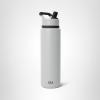 image:imageSimple Modern Water Bottle with Straw Lid  Vacuum Insulated Stainless Steel Metal  Reusable Leak Proof BPAFree Cup for School  Summit Collection  22oz ButtercupIce Gray