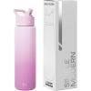 image:imageSimple Modern Water Bottle with Straw Lid  Vacuum Insulated Stainless Steel Metal  Reusable Leak Proof BPAFree Cup for School  Summit Collection  22oz ButtercupOmbre Violet Dreams