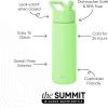 image:imageSimple Modern Water Bottle with Straw Lid  Vacuum Insulated Stainless Steel Metal  Reusable Leak Proof BPAFree Cup for School  Summit Collection  22oz ButtercupBaja