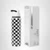 image:imageSimple Modern Water Bottle with Straw Lid  Vacuum Insulated Stainless Steel Metal  Reusable Leak Proof BPAFree Cup for School  Summit Collection  22oz ButtercupPattern Black and White Checkmate