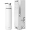image:imageSimple Modern Water Bottle with Straw Lid  Vacuum Insulated Stainless Steel Metal  Reusable Leak Proof BPAFree Cup for School  Summit Collection  22oz ButtercupWinter White Mix