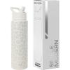 image:imageSimple Modern Water Bottle with Straw Lid  Vacuum Insulated Stainless Steel Metal  Reusable Leak Proof BPAFree Cup for School  Summit Collection  22oz ButtercupPattern Cream Leopard