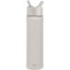 image:imageSimple Modern Water Bottle with Straw Lid  Vacuum Insulated Stainless Steel Metal  Reusable Leak Proof BPAFree Cup for School  Summit Collection  22oz ButtercupAlmond Birch
