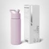 image:imageSimple Modern Water Bottle with Straw Lid  Vacuum Insulated Stainless Steel Metal  Reusable Leak Proof BPAFree Cup for School  Summit Collection  22oz ButtercupLavender Mist