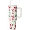 image:imageSimple Modern Kids Summit  Christmas Water Bottle with Straw Lid  Bluey 18oz Stainless Steel Cup Insulated Tumbler for Toddlers School  Holiday Gifts for Girls Boys  Bluey Holly JollyRibbon Wonderland