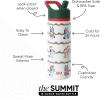 image:imageSimple Modern Kids Summit  Christmas Water Bottle with Straw Lid  Bluey 18oz Stainless Steel Cup Insulated Tumbler for Toddlers School  Holiday Gifts for Girls Boys  Bluey Holly JollyBluey Holly Jolly