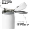 image:imageSimple Modern Kids Summit  Christmas Water Bottle with Straw Lid  Bluey 18oz Stainless Steel Cup Insulated Tumbler for Toddlers School  Holiday Gifts for Girls Boys  Bluey Holly JollyFrosty Snowflakes