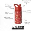 image:imageSimple Modern Kids Summit  Christmas Water Bottle with Straw Lid  Bluey 18oz Stainless Steel Cup Insulated Tumbler for Toddlers School  Holiday Gifts for Girls Boys  Bluey Holly JollyCandy Cane Salad