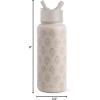 image:imageSimple Modern Summit Water Bottle with Straw Lid  Bluey 30oz Leak Proof Stainless Steel Insulated Cup  Gifts for Her Him  Bluey StripesDisney Princess Icons