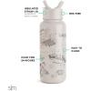 image:imageSimple Modern Summit Water Bottle with Straw Lid  Bluey 30oz Leak Proof Stainless Steel Insulated Cup  Gifts for Her Him  Bluey StripesDisney Three Little Pigs