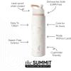 image:imageSimple Modern Summit Water Bottle with Straw Lid  Bluey 30oz Leak Proof Stainless Steel Insulated Cup  Gifts for Her Him  Bluey StripesDisney Winnie the Pooh Doodles