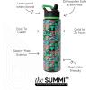 image:imageSimple Modern Summit Water Bottle with Straw Lid  Bluey 30oz Leak Proof Stainless Steel Insulated Cup  Gifts for Her Him  Bluey StripesTMNT Checkerboard