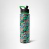 image:imageSimple Modern Summit Water Bottle with Straw Lid  Bluey 30oz Leak Proof Stainless Steel Insulated Cup  Gifts for Her Him  Bluey StripesTMNT Checkerboard