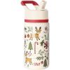 image:imageSimple Modern Kids Summit  Christmas Water Bottle with Straw Lid  Bluey 18oz Stainless Steel Cup Insulated Tumbler for Toddlers School  Holiday Gifts for Girls Boys  Bluey Holly JollyChristmas Mix