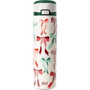 image:imageSimple Modern Kids Summit  Christmas Water Bottle with Straw Lid  Bluey 18oz Stainless Steel Cup Insulated Tumbler for Toddlers School  Holiday Gifts for Girls Boys  Bluey Holly JollyRibbon Wonderland