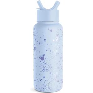 image:imageSimple Modern Summit Water Bottle with Straw Lid  Bluey 30oz Leak Proof Stainless Steel Insulated Cup  Gifts for Her Him  Bluey StripesDisney Minnie Specktacular