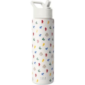 image:imageSimple Modern Summit Water Bottle with Straw Lid  Bluey 30oz Leak Proof Stainless Steel Insulated Cup  Gifts for Her Him  Bluey StripesHarry Potter Hogwarts Mix