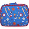 image:imageSimple Modern Marvel Kids Lunch Box for School  Reusable Insulated Lunch Bag for Toddler Girl and Boy  Exterior amp Interior Pockets  Hadley Collection  Go Spidey GoSports Balls