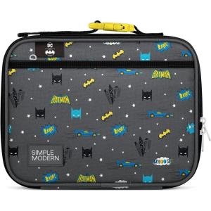 image:imageSimple Modern Marvel Kids Lunch Box for School  Reusable Insulated Lunch Bag for Toddler Girl and Boy  Exterior amp Interior Pockets  Hadley Collection  Go Spidey GoDC Batman POW