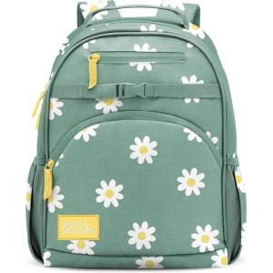 image:imageSimple Modern Medium Marvel Toddler Backpack for School Girls and Boys  Kindergarten Elementary Kids Backpack  Fletcher Collection  Kids  15 tall  Go Spidey GoSage Florals