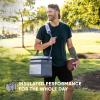 image:imageSimple Modern Officially Licensed NFL Green Bay Packers Day Cooler for 12 Cans  Soft Insulated Ice Chest with Carrying Strap amp Handle  Lunch Box Travel Work Game Day  11 Liter  Green Bay PackersPittsburgh Steelers