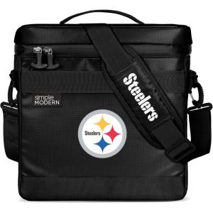 image:imageSimple Modern Officially Licensed NFL Green Bay Packers Day Cooler for 12 Cans  Soft Insulated Ice Chest with Carrying Strap amp Handle  Lunch Box Travel Work Game Day  11 Liter  Green Bay PackersPittsburgh Steelers