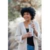 image:imageSimple Modern Insulated Tumbler with Lid and Straw  Iced Coffee Cup Reusable Stainless Steel Water Bottle Travel Mug  Gifts for Women Men Her Him  Classic Collection  24oz  Lavender MistPattern Lavender Checkmate
