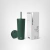 image:imageSimple Modern Insulated Tumbler with Lid and Straw  Iced Coffee Cup Reusable Stainless Steel Water Bottle Travel Mug  Gifts for Women Men Her Him  Classic Collection  24oz  Lavender MistForest
