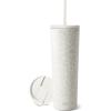 image:imageSimple Modern Insulated Tumbler with Lid and Straw  Iced Coffee Cup Reusable Stainless Steel Water Bottle Travel Mug  Gifts for Women Men Her Him  Classic Collection  24oz  Lavender MistPattern Cream Leopard