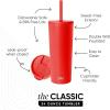 image:imageSimple Modern Insulated Tumbler with Lid and Straw  Iced Coffee Cup Reusable Stainless Steel Water Bottle Travel Mug  Gifts for Women Men Her Him  Classic Collection  24oz  Lavender MistSaffron