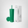 image:imageSimple Modern Insulated Tumbler with Lid and Straw  Iced Coffee Cup Reusable Stainless Steel Water Bottle Travel Mug  Gifts for Women Men Her Him  Classic Collection  24oz  Lavender MistKelly Green