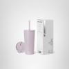image:imageSimple Modern Insulated Tumbler with Lid and Straw  Iced Coffee Cup Reusable Stainless Steel Water Bottle Travel Mug  Gifts for Women Men Her Him  Classic Collection  24oz  Lavender MistLavender Mist