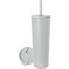 image:imageSimple Modern Insulated Tumbler with Lid and Straw  Iced Coffee Cup Reusable Stainless Steel Water Bottle Travel Mug  Gifts for Women Men Her Him  Classic Collection  24oz  Lavender MistIce Gray