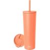 image:imageSimple Modern Insulated Tumbler with Lid and Straw  Iced Coffee Cup Reusable Stainless Steel Water Bottle Travel Mug  Gifts for Women Men Her Him  Classic Collection  24oz  Lavender MistClementine