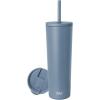 image:imageSimple Modern Insulated Tumbler with Lid and Straw  Iced Coffee Cup Reusable Stainless Steel Water Bottle Travel Mug  Gifts for Women Men Her Him  Classic Collection  24oz  Lavender MistBlue Dune