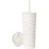 image:imageSimple Modern Insulated Tumbler with Lid and Straw  Iced Coffee Cup Reusable Stainless Steel Water Bottle Travel Mug  Gifts for Women Men Her Him  Classic Collection  24oz  Lavender MistPattern Cream Leopard