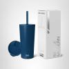 image:imageSimple Modern Insulated Tumbler with Lid and Straw  Iced Coffee Cup Reusable Stainless Steel Water Bottle Travel Mug  Gifts for Women Men Her Him  Classic Collection  24oz  Lavender MistSlumberland